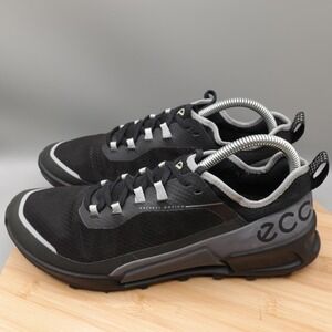 ECCO Shoes M 8.5 W 10 Biom 2.1 Natural Motion Black Gray Mountain Trail Hiking